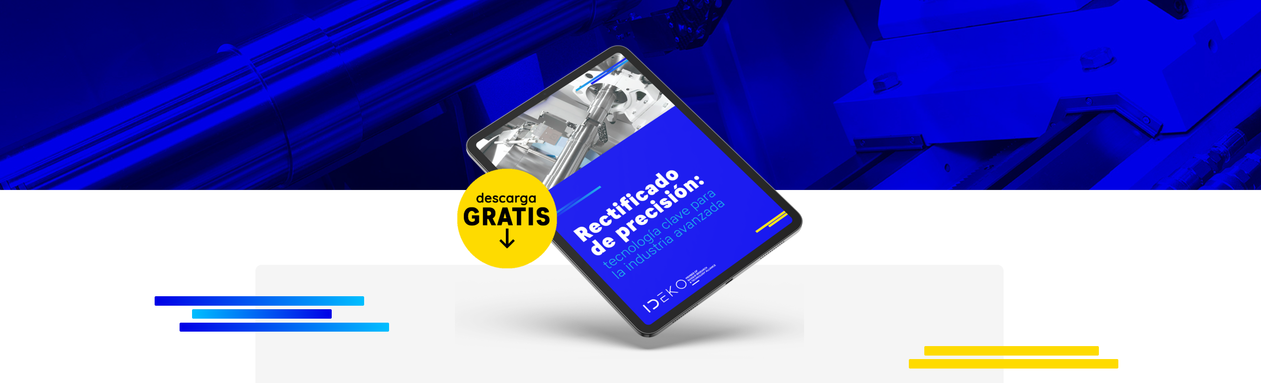 Precision grinding: a key technology for advanced manufacturing